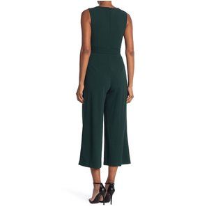 Calvin Klein Vneck Wide Leg Jumpsuit 